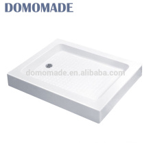 wholesale hotel use artificia cultured deep washbasin acrylic low slate anti slip shower tray